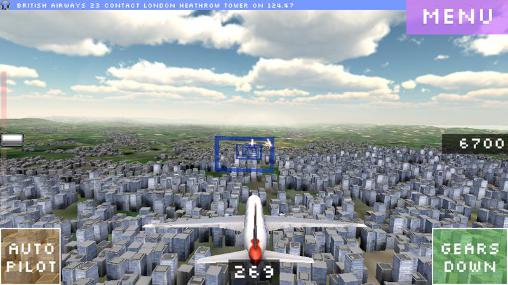 Simulador de mundo de voo 
