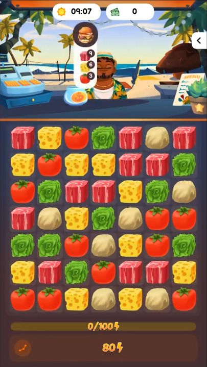Food Frenzy: Puzzle
