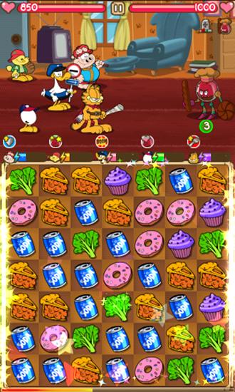 Guerra épica de comida de Garfield