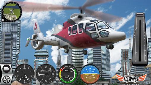 Simulador de helicóptero 2016. Simulador de voo online: Asas de voo