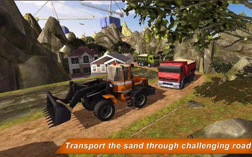 Carregador e caminhão: Simulador 2