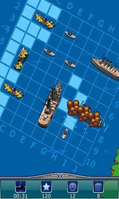 Os Navios de Guerra - O Mar em Fogo