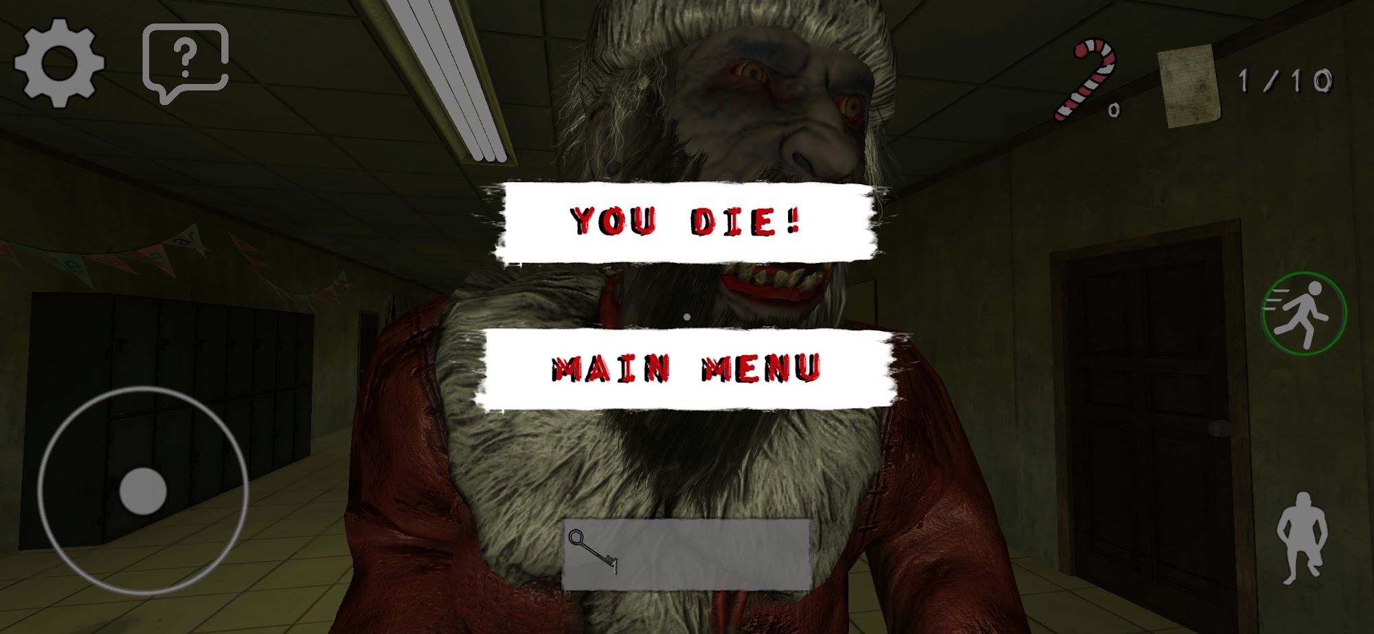 Scary Santa Claus Horror Game