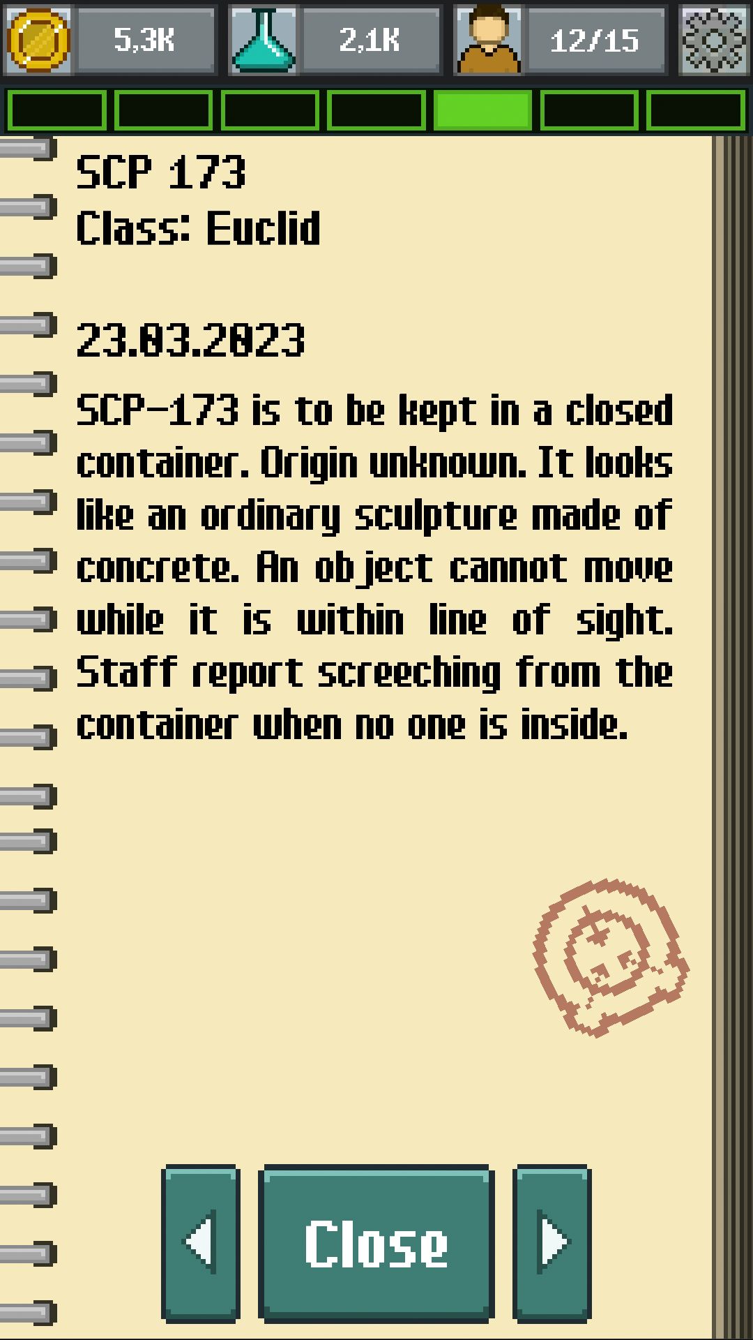 SCP Foundation:Idle Manager