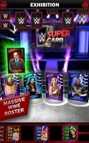 WWE Super cartões