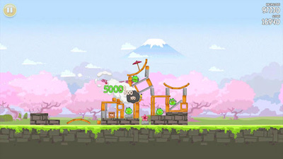 Angry Birds Estações Festa de Florescência da Cereja12