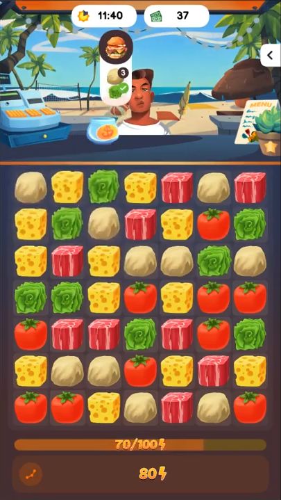 Food Frenzy: Puzzle