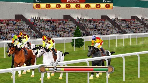 Simulador de corrida de cavalos 3D