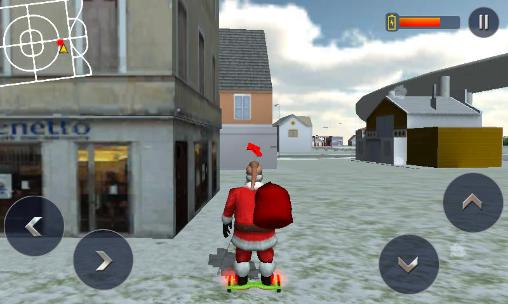 Piloto de Hoverboard 3D: Natal de Papai Noel