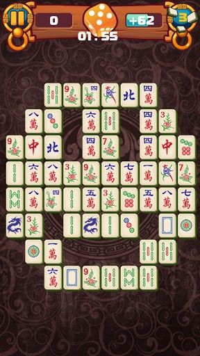 Mahjong. Arena de solitário
