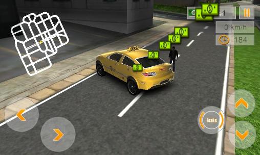 Condução de Táxi Moderno 3D