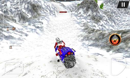Corridas em motos de neve