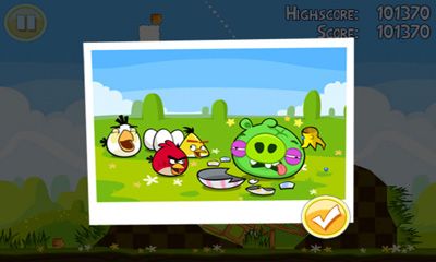 Angry Birds. Estações Os Ovos do Pascoa