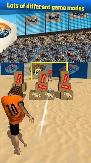 Futebol de areia: Competição
