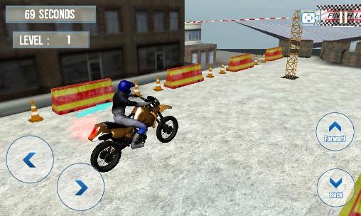 Corrida de moto: Acrobacias 3D
