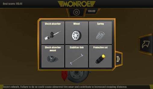 Simulador de mecânico de automóveis: Monroe