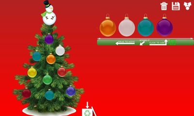 Os Ornamentos e Árvore do Natal