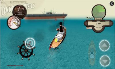 Barco a Vapor Ondas 3D