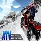 Juntamente com o jogo Overground para Android, baixar grátis do ATV snow simulator em celular ou tablet.