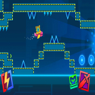 Juntamente com o jogo O Salto de Shaolin para Android, baixar grátis do Block Dash: Geometry Jump em celular ou tablet.