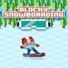 Juntamente com o jogo Cidade dos desenhos animados: Fazenda em aldeia  para Android, baixar grátis do Blocky snowboarding em celular ou tablet.