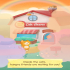 Juntamente com o jogo Memorize tonalidade: Cores. Pontos. Memória para Android, baixar grátis do Cafe Heaven - Cat's Sandwich em celular ou tablet.