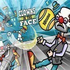 Juntamente com o jogo Cavaleiros de bolso para Android, baixar grátis do Clowns in the face em celular ou tablet.