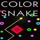 Juntamente com o jogo Simulador de cabra: CabraZ para Android, baixar grátis do Color snake: Avoid blocks! em celular ou tablet.