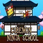 Juntamente com o jogo Mini carnaval para Android, baixar grátis do Cubemon ninja school em celular ou tablet.