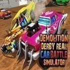 Juntamente com o jogo Asfalto: Nitro para Android, baixar grátis do Demolition derby real car wars em celular ou tablet.