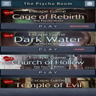 Juntamente com o jogo Expresso galáctico! para Android, baixar grátis do Escape Game - The Psycho Room em celular ou tablet.