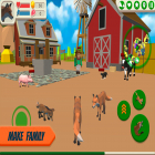 Juntamente com o jogo Fiete: Um dia na fazenda para Android, baixar grátis do Fox Family - Animal Simulator em celular ou tablet.