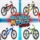 Juntamente com o jogo Areia dourada Caça-níqueis para Android, baixar grátis do High speed extreme bike race game: Space heroes em celular ou tablet.