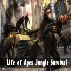 Juntamente com o jogo Peru Ninja: Ação de graças para Android, baixar grátis do Life of apes: Jungle survival em celular ou tablet.