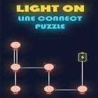 Juntamente com o jogo Space rocket shooter para Android, baixar grátis do Light on: Line connect puzzle em celular ou tablet.