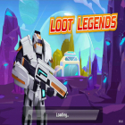 Juntamente com o jogo  Cerco de herói: Magos para Android, baixar grátis do Loot Legends: Robots vs Aliens em celular ou tablet.
