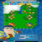 Juntamente com o jogo Ensaio rude: Corrida para Android, baixar grátis do Mining Knights: Merge and mine em celular ou tablet.
