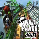 Juntamente com o jogo Grande Prêmio de Zumbis para Android, baixar grátis do Ninja panda dash em celular ou tablet.