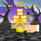 Juntamente com o jogo Floresta de frutas: Três em linha para Android, baixar grátis do Pumpkins vs Tennis Knockdown em celular ou tablet.