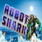 Juntamente com o jogo A Mistura de Cores para Android, baixar grátis do Robot shark em celular ou tablet.