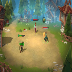 Juntamente com o jogo Serpente Rebobinagem para Android, baixar grátis do RPG Dice: Heroes of Whitestone em celular ou tablet.