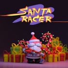 Juntamente com o jogo Neon drift: Retro arcade combat race para Android, baixar grátis do Santa Racer - Christmas 2022 em celular ou tablet.