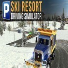 Juntamente com o jogo Turbo Avós para Android, baixar grátis do Ski resort: Driving simulator em celular ou tablet.