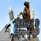 Juntamente com o jogo Carro de brinquedo: Piloto de rali para Android, baixar grátis do Stickman 3D: Defense of castle em celular ou tablet.
