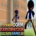 Juntamente com o jogo Caçadores de céu para Android, baixar grátis do Stickman dorm exploration escape game 3D em celular ou tablet.