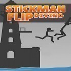 Juntamente com o jogo Éden: O jogo para Android, baixar grátis do Stickman flip diving em celular ou tablet.