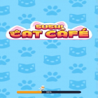 Juntamente com o jogo Press start: Game nostalgia clicker para Android, baixar grátis do Sushi Cat Cafe: Idle Food Game em celular ou tablet.