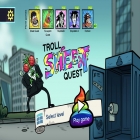 Juntamente com o jogo Slenderman Origens 3: Escola abandonada para Android, baixar grátis do Troll Sheet Quest em celular ou tablet.