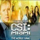 Juntamente com o jogo Besouro escuso: Corrida para Android, baixar grátis do CSI: Miami: Investigação Criminal em celular ou tablet.