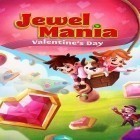 Juntamente com o jogo Pico do tráfego de inverno 3D para Android, baixar grátis do Mania de joias: Dia dos Namorados em celular ou tablet.